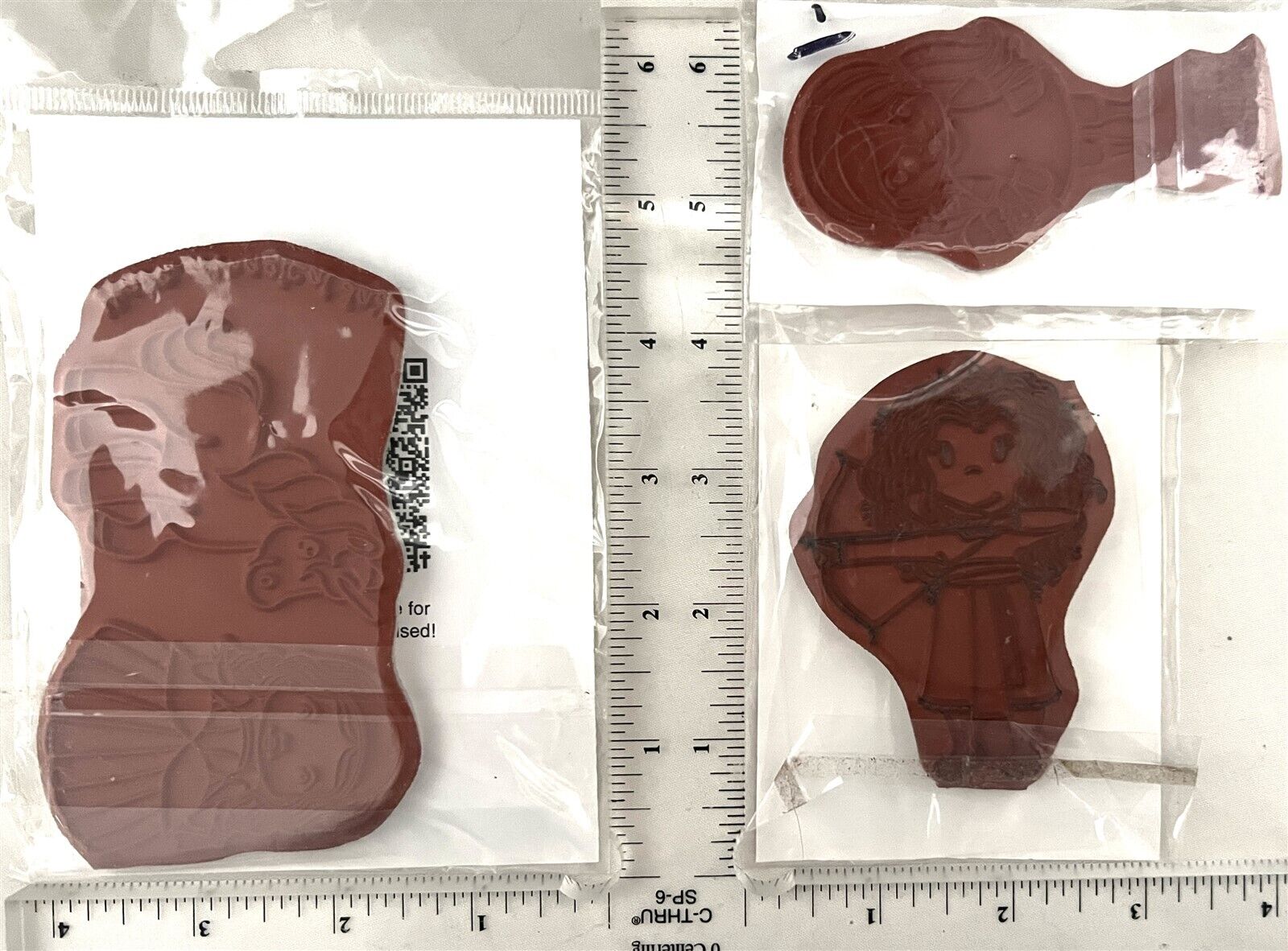 La La Land Magical Day Marci Princess Dolls Girls Rubber Stamps Lot of 3