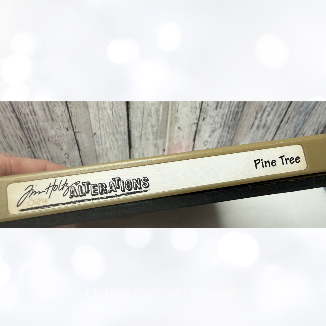 Tim Holtz PINE TREE Alterations Evergreen Bigz Die