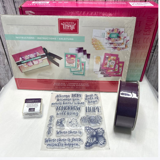 Stampin Up HOPE BOX Paper Pumpkin Kit Butterflies August 2021