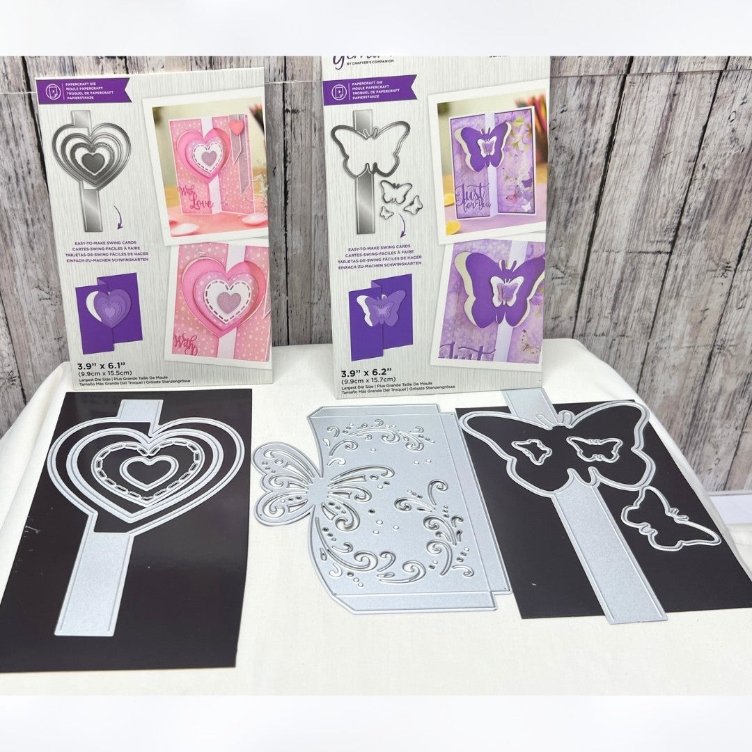 Gemini MARIPOSA Heart Butterfly Swing Interactive Cards