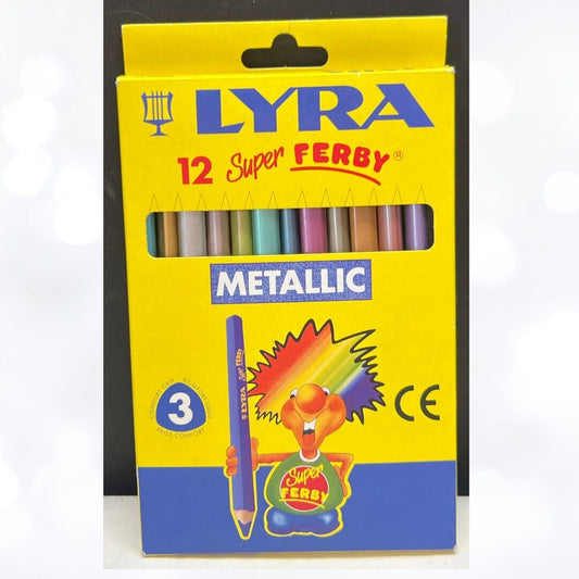 Lyra METALLIC Art Craft Crafting Markers Germany Set of 12