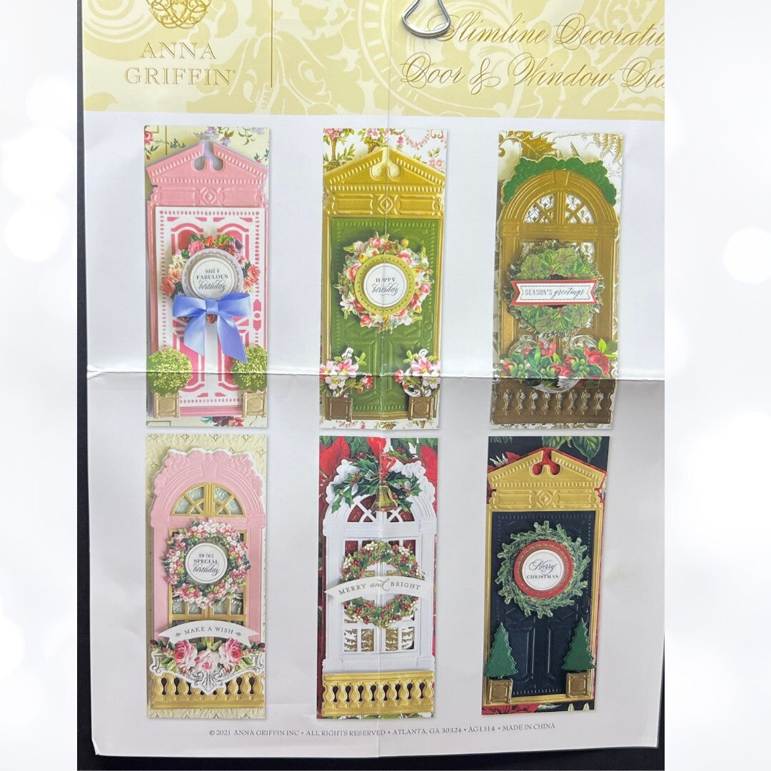 Anna Griffin DOOR & WINDOW Slimline Decorative Dies