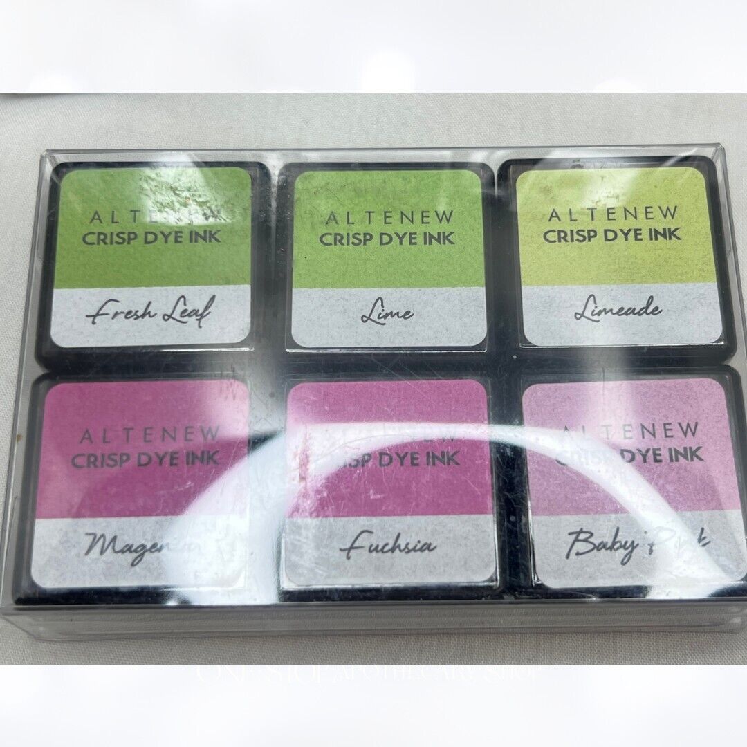 Altenew MINI INK PADS Stamp Cubes Lot of 26