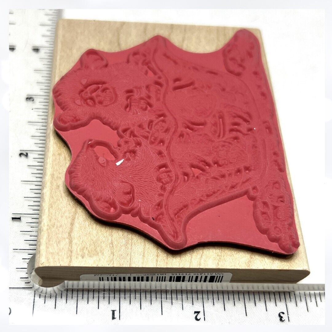 House Mouse LOVIN MOUSEFULL Valentines Day Candy Hearts Mice Rubber Stamp