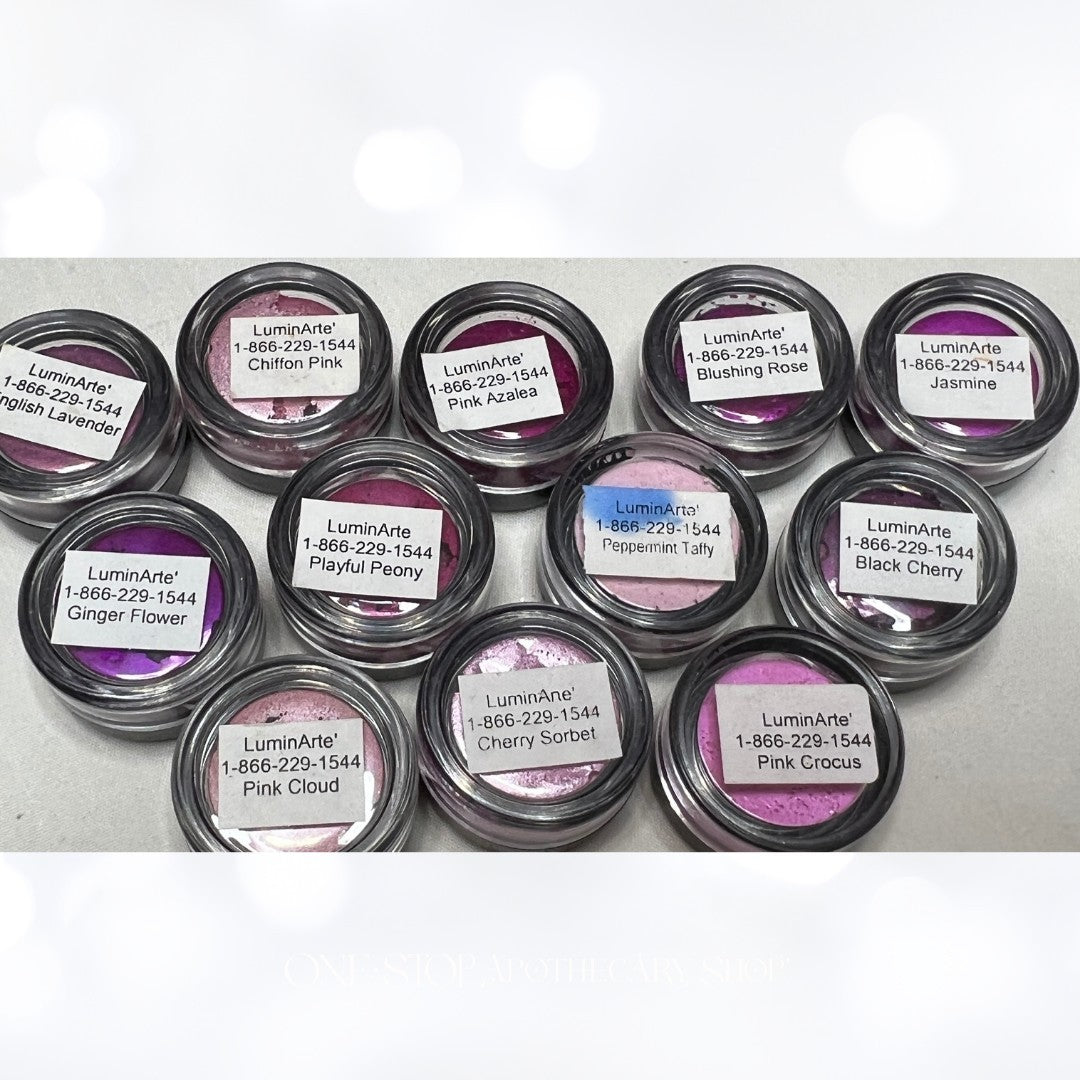 Luminarte TWINKLING H2Os Pinks Shimmering Watercolor 5gm Lot of 12