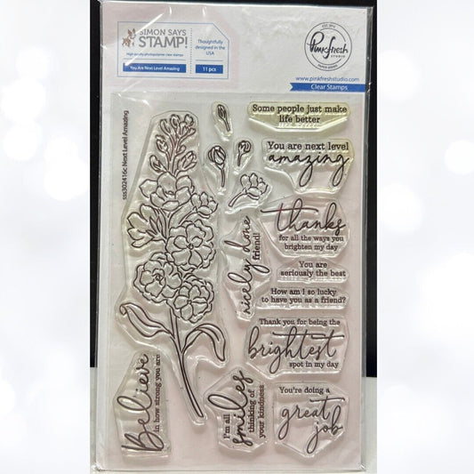 Pinkfresh Studio Simon Says Stamp STAMPTEMBER Next Level Amazing Rubber Stamps