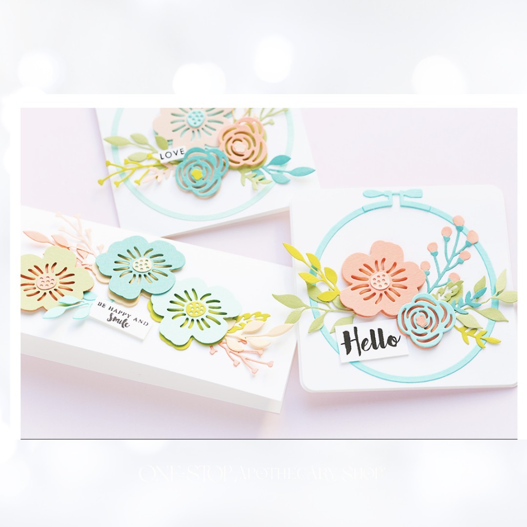 Altenew LAYERED FLORAL ELEMENTS Flowers Dies