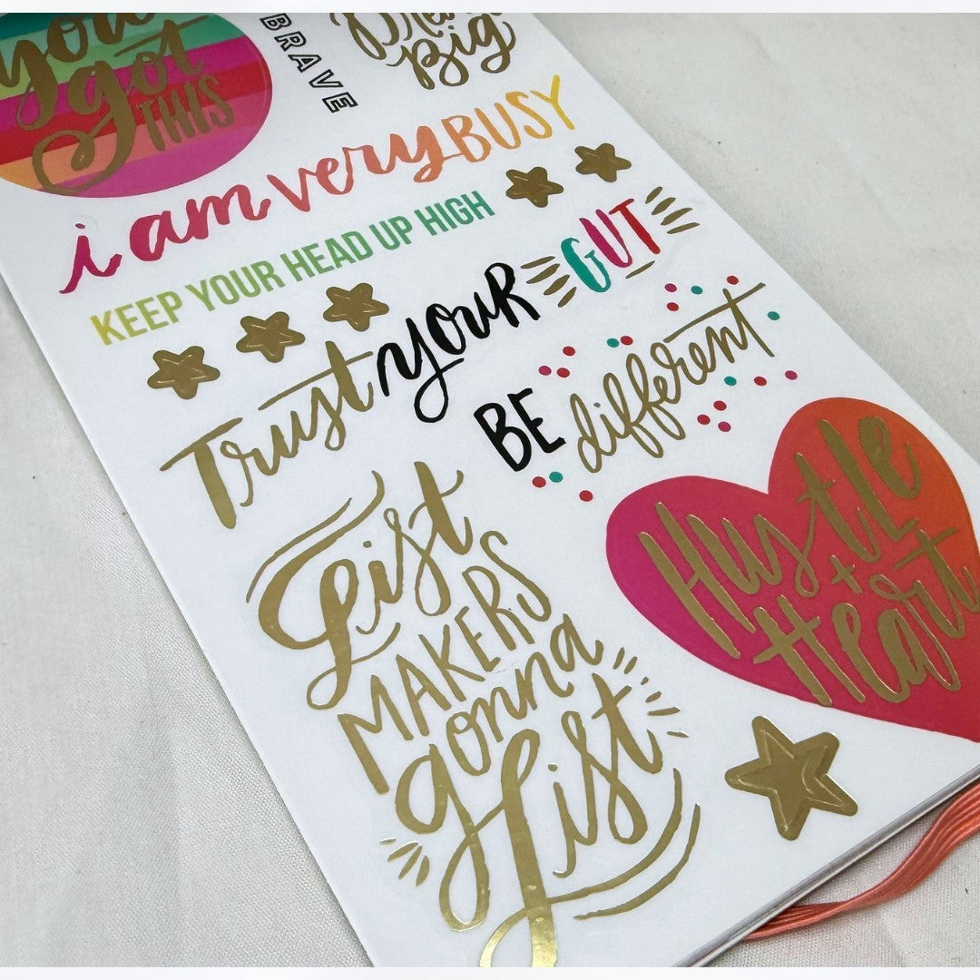 The Happy Planner BUTTERFLY PAPILLON Productivity Planner Stickers Lot