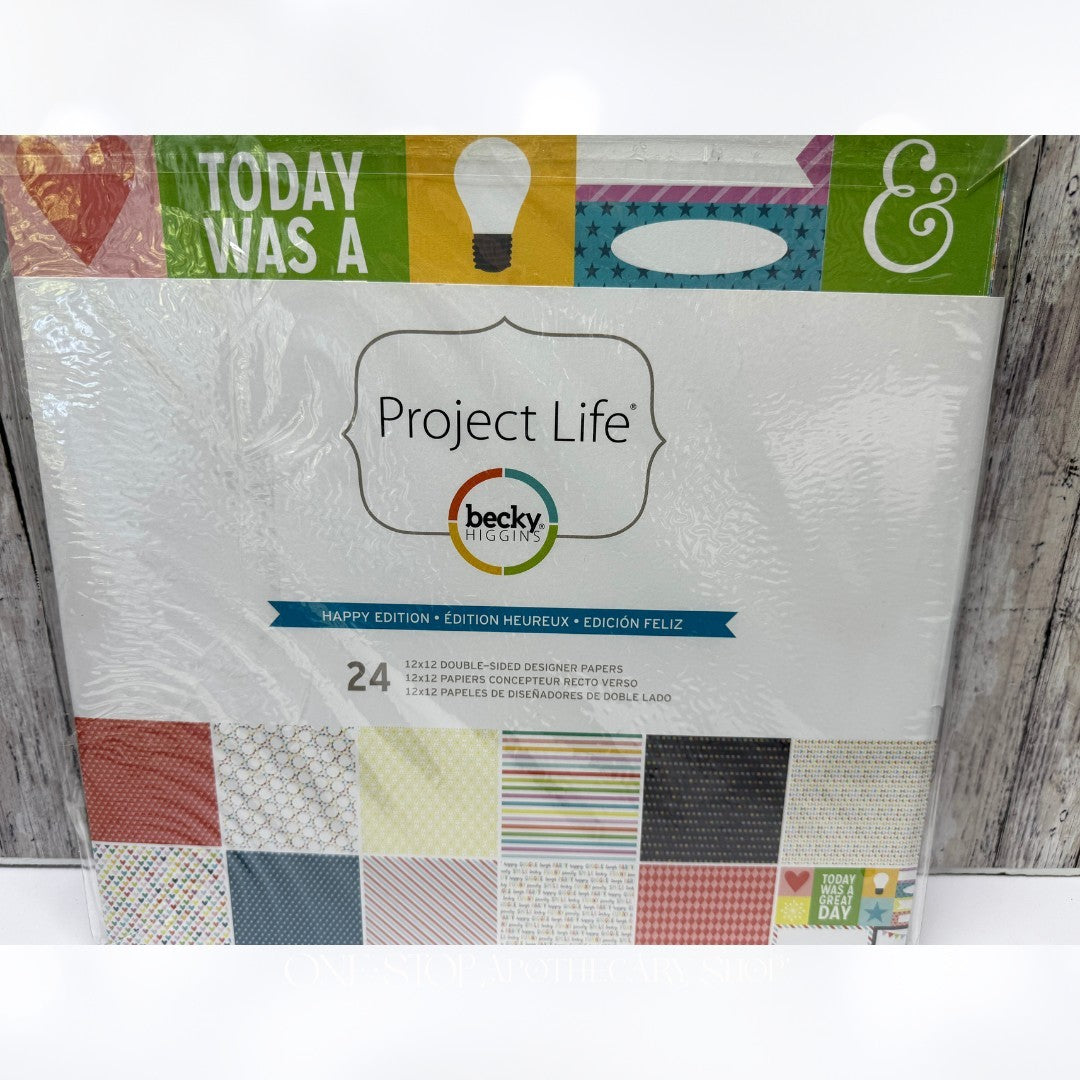 Becky Higgins PROJECT LIFE 15x13 Album Photo Pocket Pages Core Paper Kit