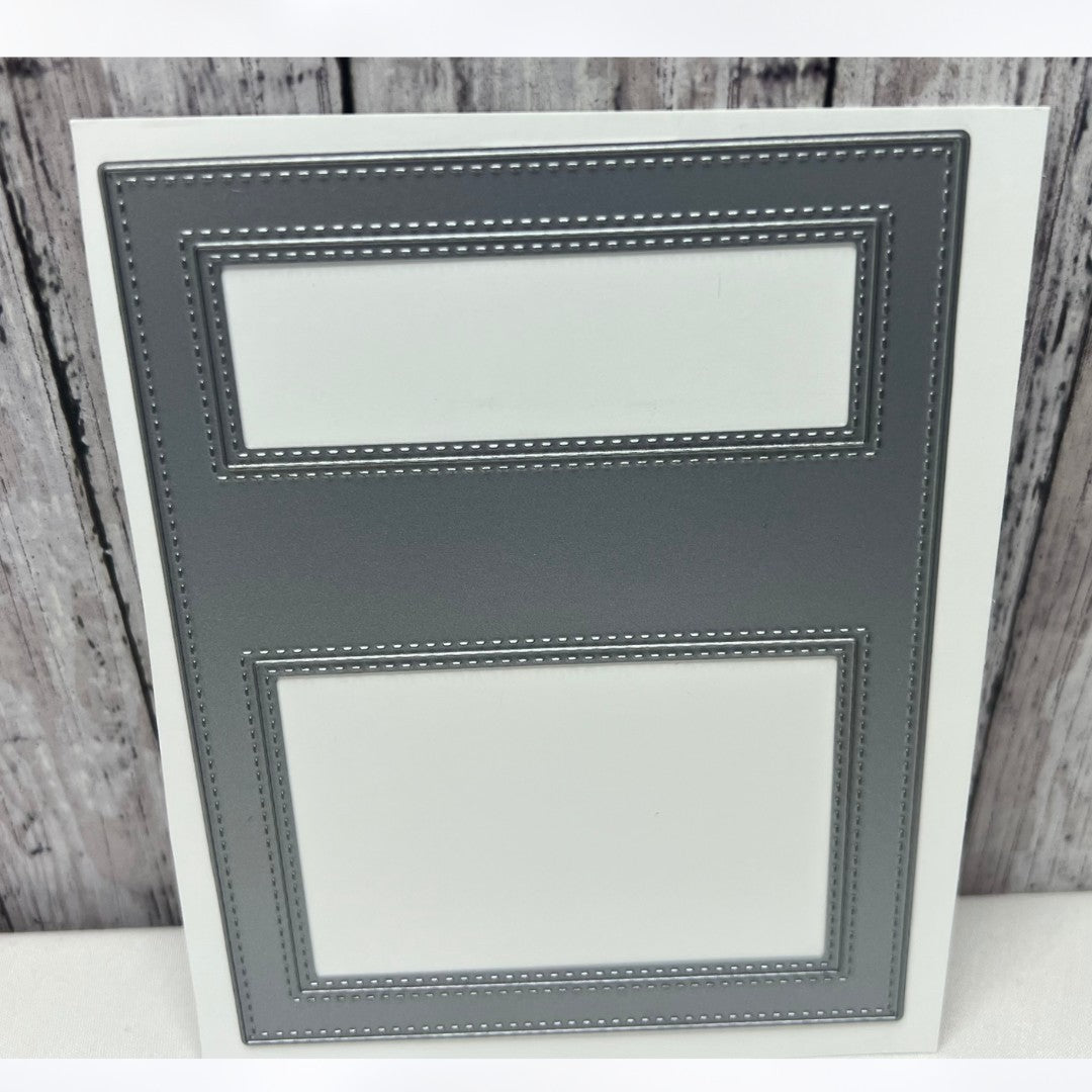 My Favorite Things STITCHED COMPANION Vertical Cover Up Background Die Rare