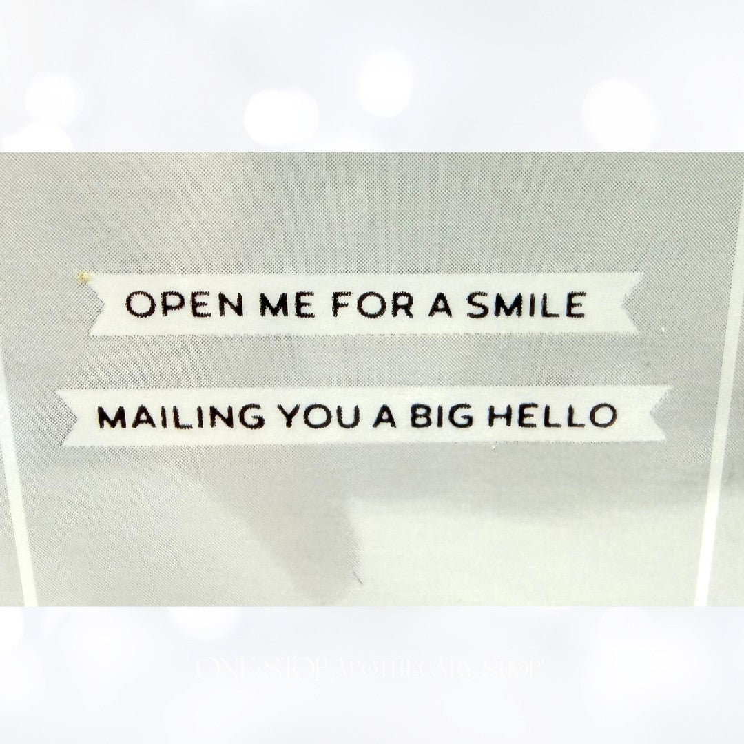 Spellbinders Glimmer SCATTERED LETTERS Envelopes of the Month April 2025