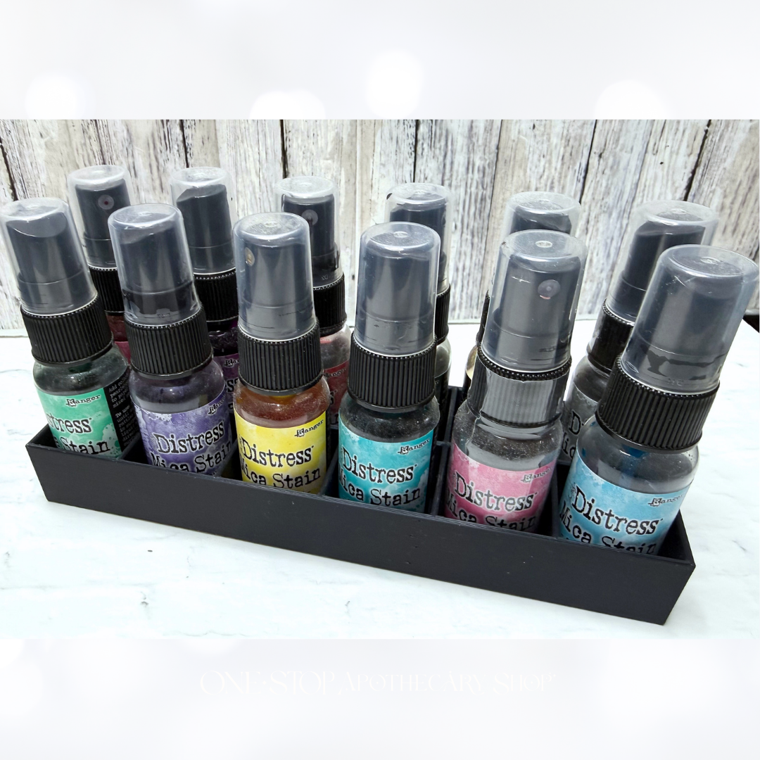 Organisateur d'outils d'estompage d'encre noire Tim Holtz, imprimé en 3D