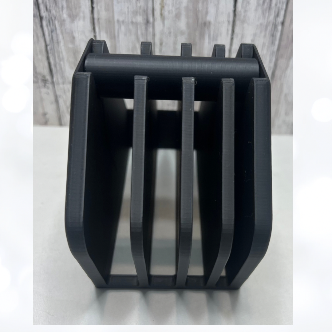 BLACK TAPE DISPENSER 3D Printed Organizer Holder-Free Shipping