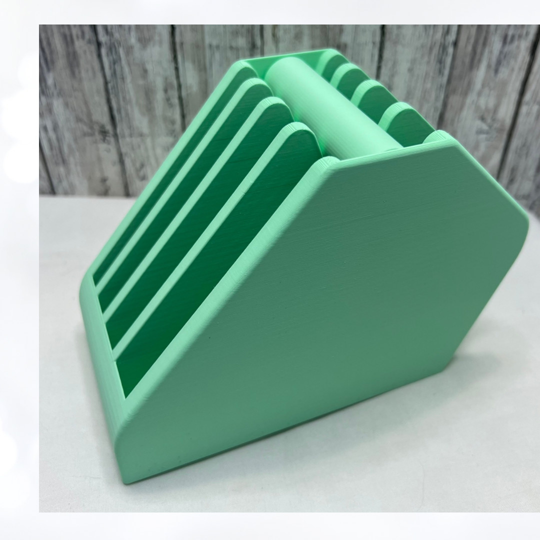MINT GREEN TAPE DISPENSER 3D Printed Organizer Holder-Free Shipping