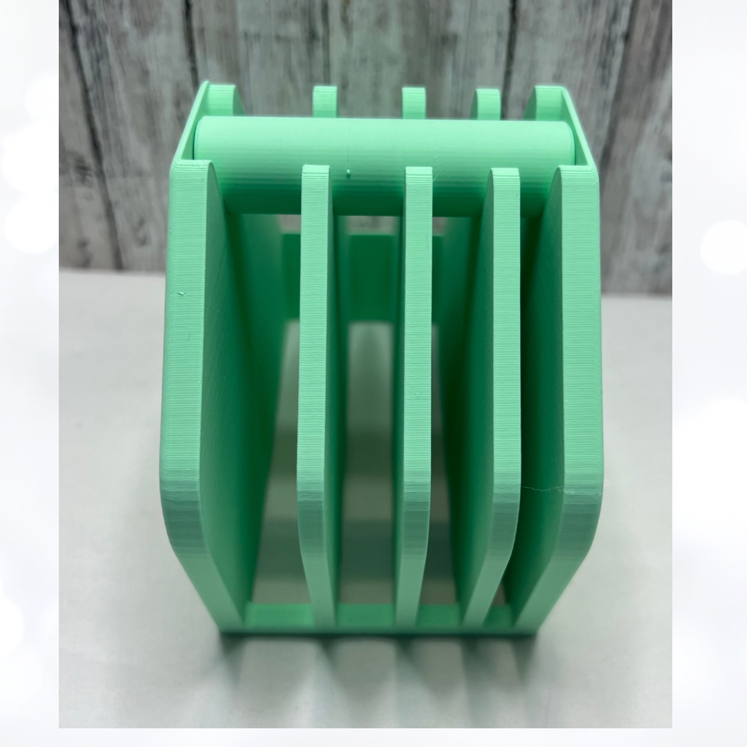 MINT GREEN TAPE DISPENSER 3D Printed Organizer Holder-Free Shipping