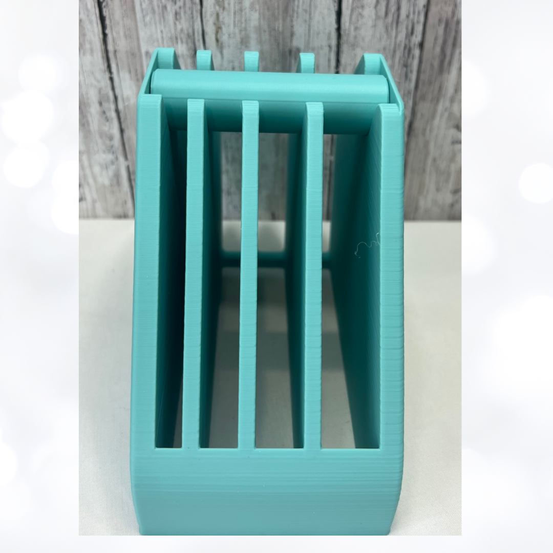 TEAL TAPE DISPENSER 3D Printed Organizer Holder-Free Shipping