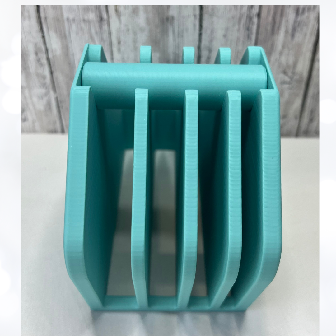 TEAL TAPE DISPENSER 3D Printed Organizer Holder-Free Shipping