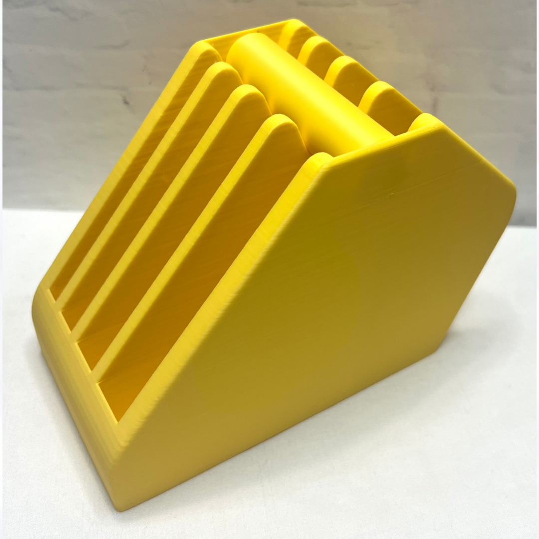 YELLOW TAPE DISPENSER 3D Printed Organizer Holder- Free Shipping