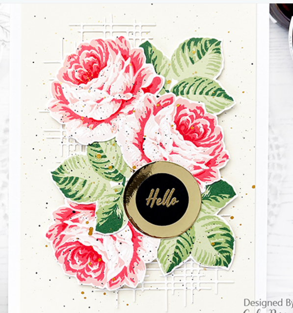 Simon Says Stamp Altenew STAMPTEMBER From the Rose Bush Rubber Stamps & Dies