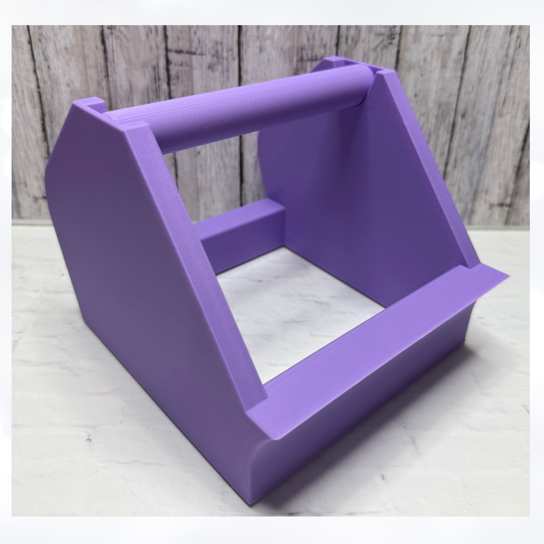 Medium PURPLE TAPE DISPENSER 3D Printed Organizer Holder