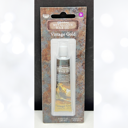 Finnabair VINTAGE GOLD Metallique Wax