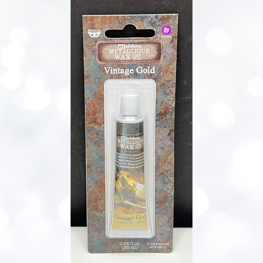 Finnabair VINTAGE GOLD Metallique Wax