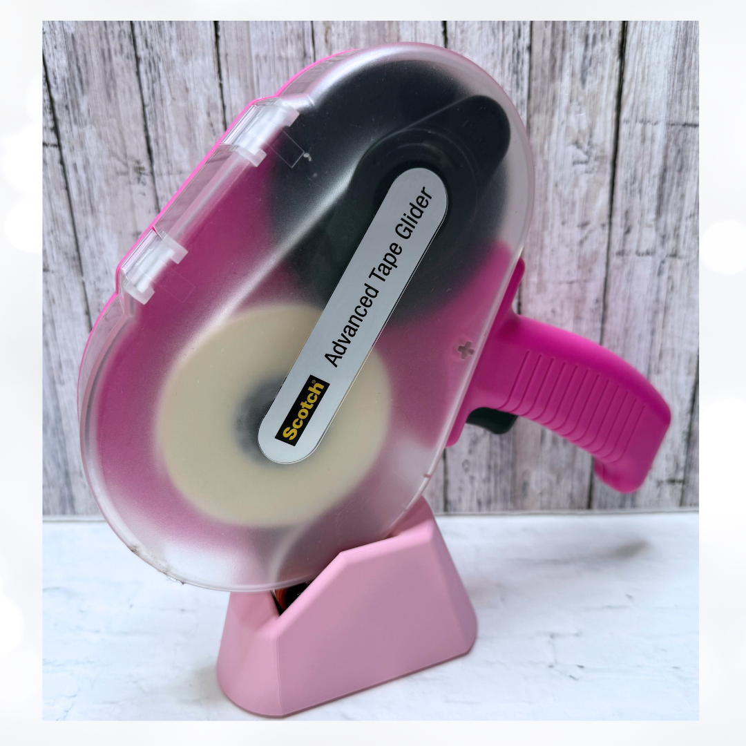 Single ATG Tape Gun Holder Stand 3D Printed PINK