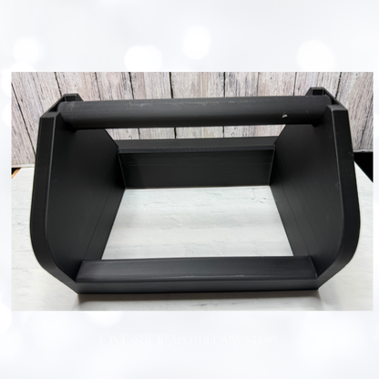 Large BLACK TAPE DISPENSER 3D Printed Organizer Holder