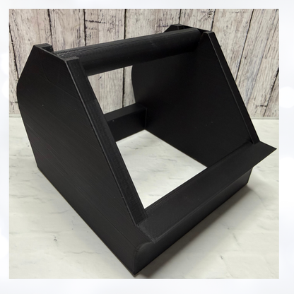 Medium BLACK TAPE DISPENSER 3D Printed Organizer Holder