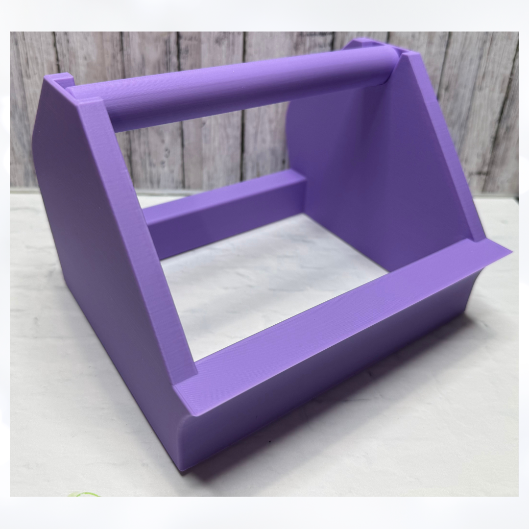 Large PURPLE TAPE DISPENSER 3D Printed Organizer Holder