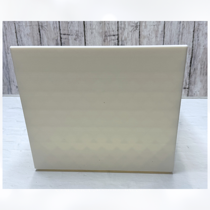 SCALLOPED CRAFTY CADDY Organizer 3D Printed WHITE