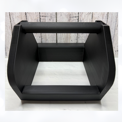 Medium BLACK TAPE DISPENSER 3D Printed Organizer Holder