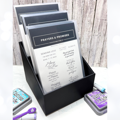 CRAFTY CADDY Organizer 3D Printed BLACK