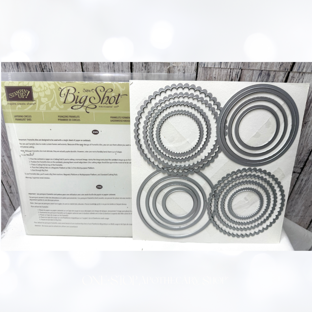 Stampin Up LAYERING CIRCLES Dies