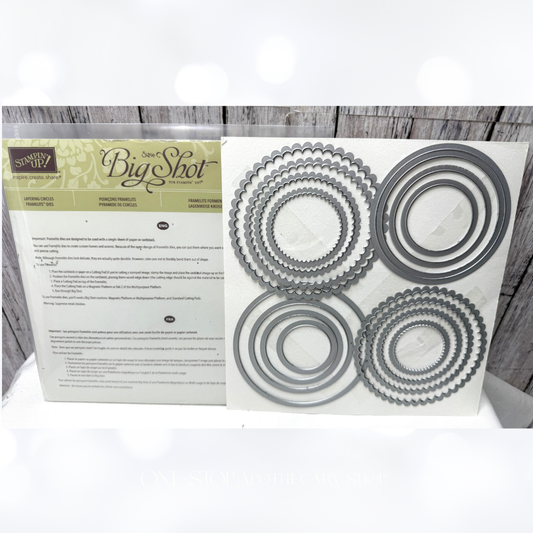 Stampin Up LAYERING CIRCLES Dies