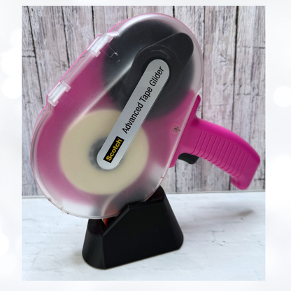 Single ATG Tape Gun Holder Stand 3D Printed BLACK