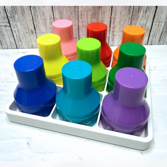 Picket Fence Studios PAPER POUNCERS Organizer 3D Printed White
