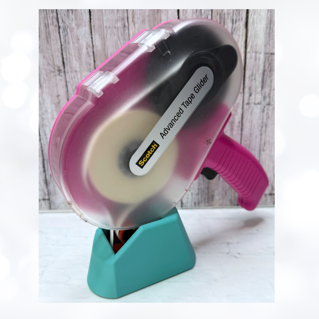 Single ATG Tape Gun Holder Stand 3D Printed TEAL