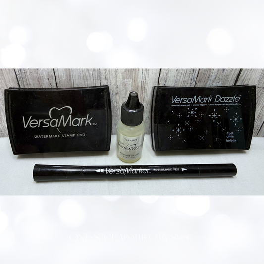 VERSAMARK Dazzle Ink Pads & Versamarker Refill