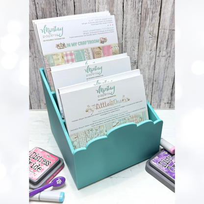 SCALLOPED CRAFTY CADDY Organizer 3D Printed