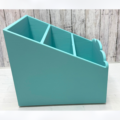 SCALLOPED CRAFTY CADDY Organizer 3D Printed