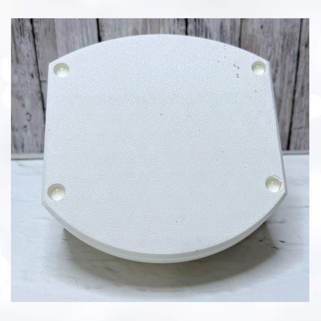Double ATG Tape Gun Holder + Refill Stand 3D Printed WHITE