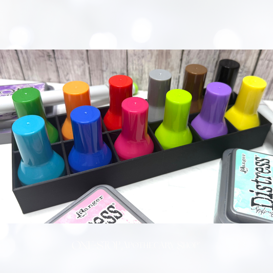 Picket Fence Studios PAPER POUNCERS 3D Printed Organizer BLACK