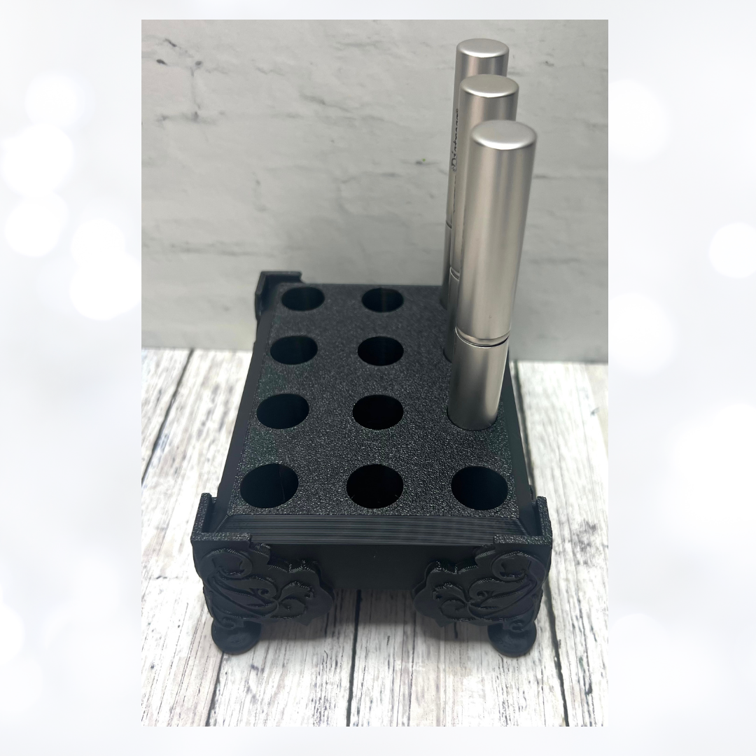 Black Tim Holtz MINI BLENDING BRUSH Holder 3D Printed Organizer Storage