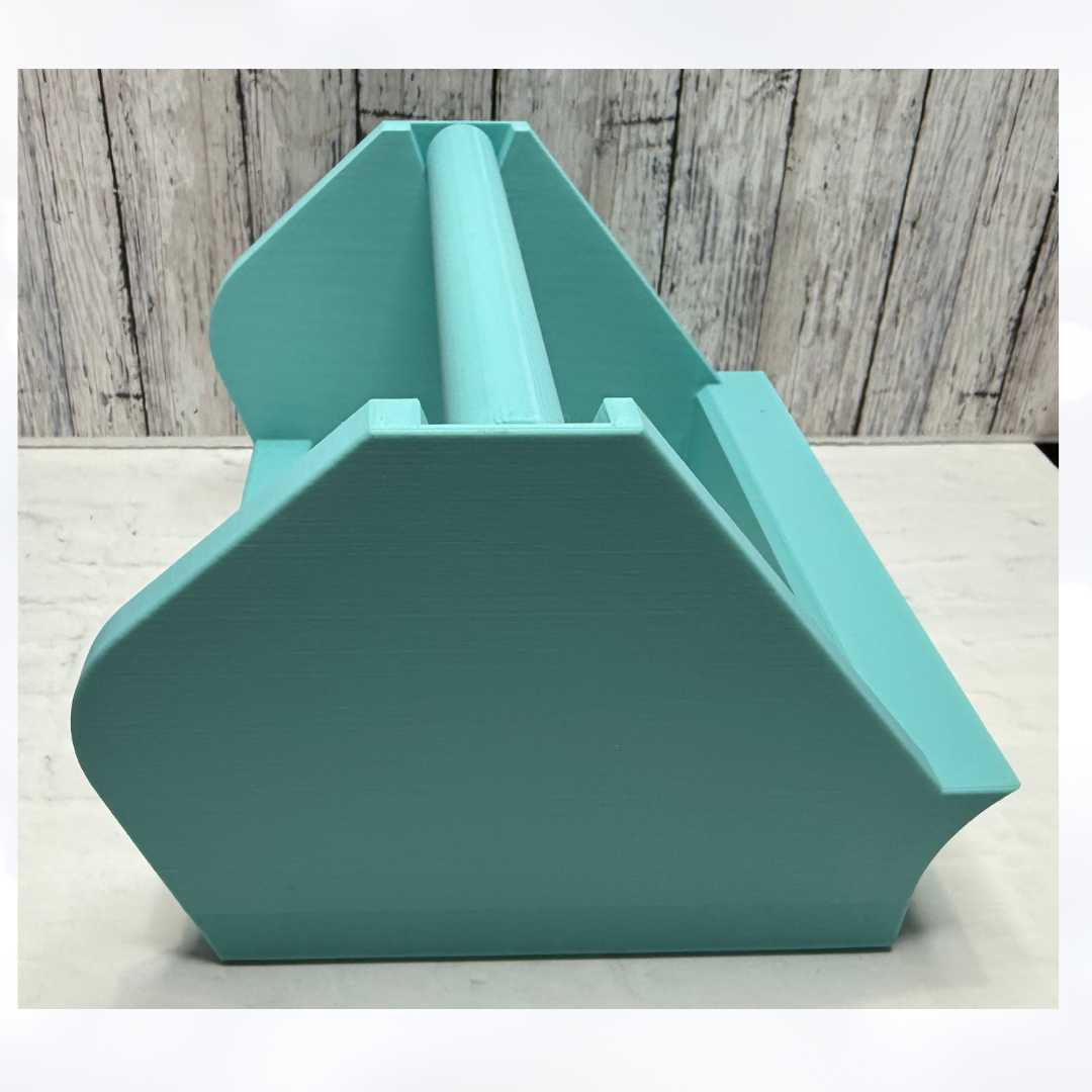 Large TEAL TAPE DISPENSER 3D Printed Organizer Holder