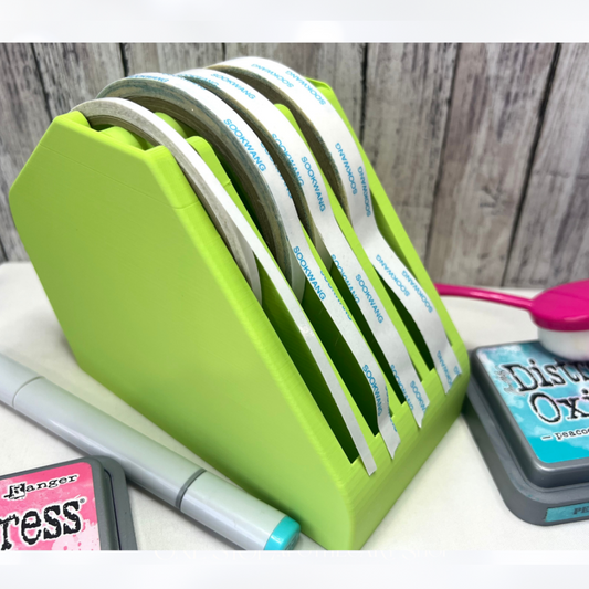 LIME TAPE DISPENSER 3D Printed Organizer Holder-Free Shipping