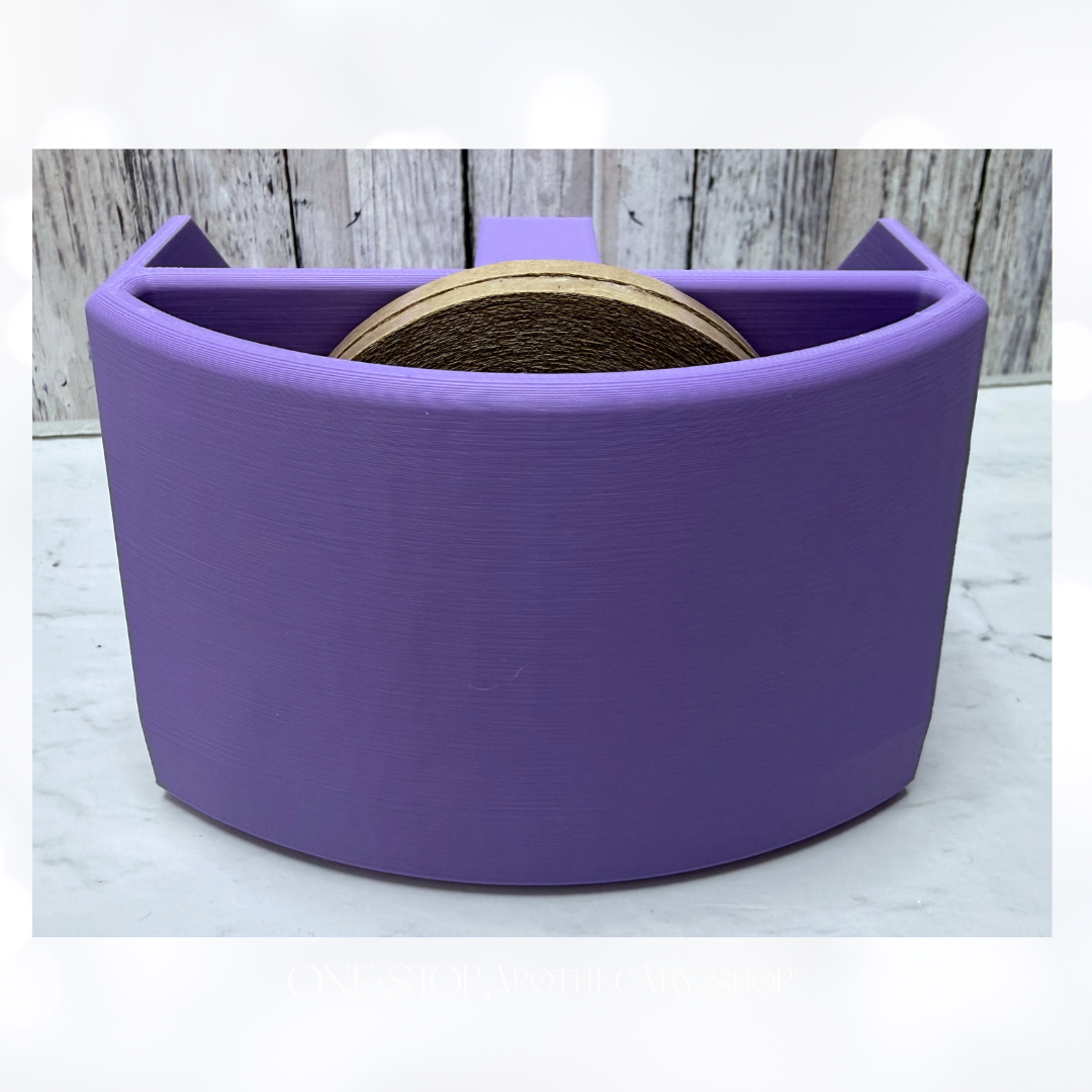 Double ATG Tape Gun Holder + Refill Stand 3D Printed PURPLE