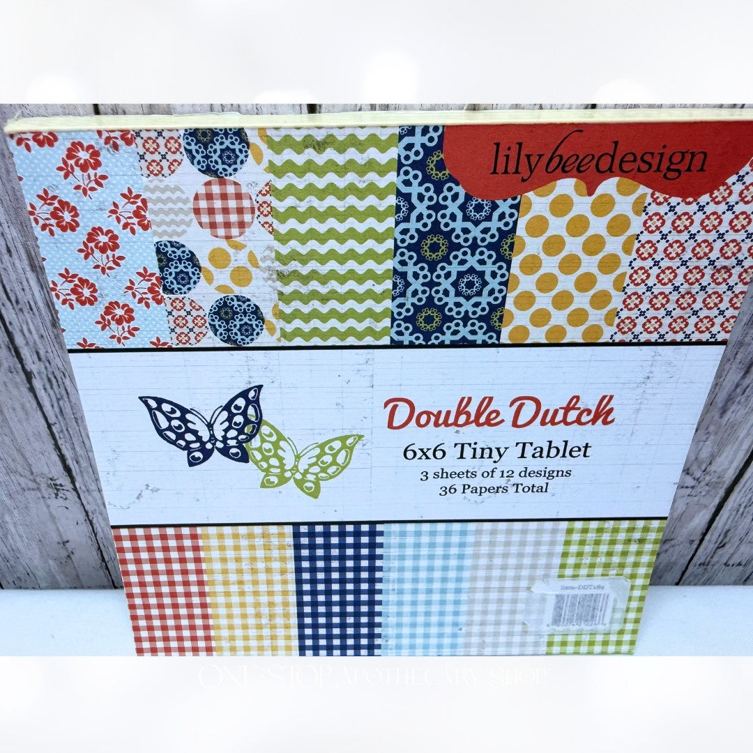 Amy Tangerine Teresa Collins 6X6 PAPER PACKS Scrapbook Cardstock Lot of 4