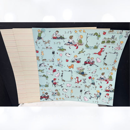 Stampin Up STORYTIME 12x12 Paper DSP Cardstock 6 Sheets