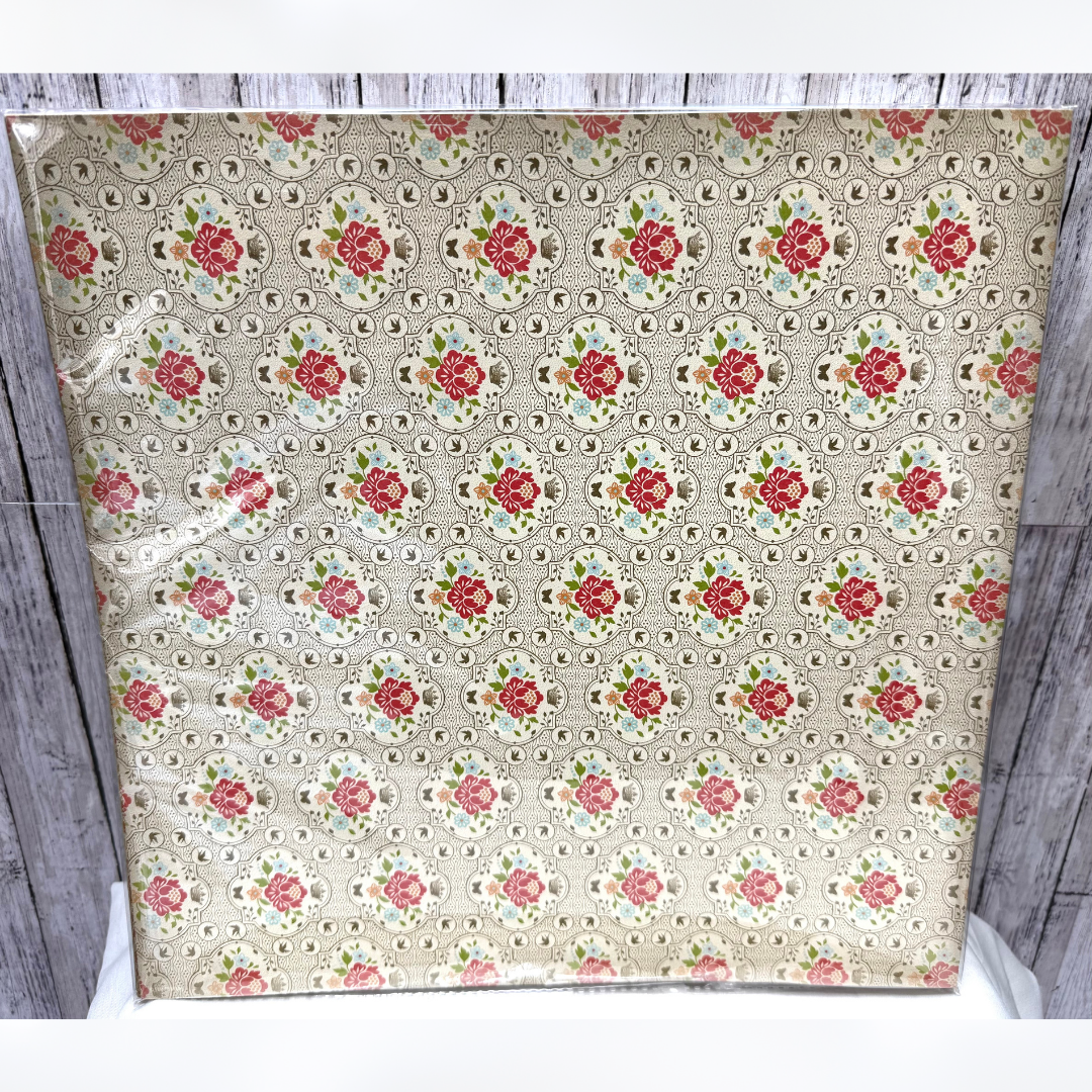 Stampin Up EVERYDAY ENCHANTMENT 12x12 DSP Paper Cardstock 17 Sheets